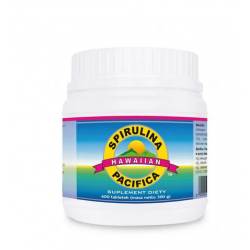 Spirulina Pacifica® hawajska 500 mg (600 tabletek)